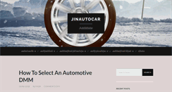 Desktop Screenshot of jinauto-rent-a-car.com